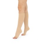 Podkolanówki przeciwżylakowe uciskowe III klasy kompresji - ucisk 35-46 mmHg - PALCE OTWARTE - UNISEX - prod. Albert Andrè   