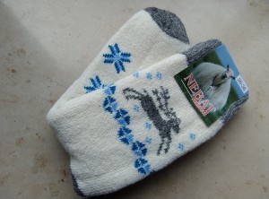 Skarpety rozgrzewające wełniane  (85%) THERMAL - rozm. 35-38 - WZ110 - prod. Nebat      