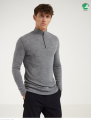 Screenshot 2025-11-18 at 23-27-34 Men's merino wool half-zip top in Grey melange - €64.99 - Dilling.png