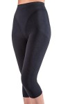 schlankmachende, figurformende Anti-Cellulite-Capri-Hose mit Nanosilber