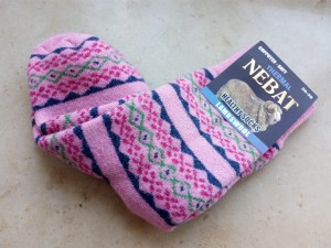 Skarpety rozgrzewające wełniane  (80%) THERMAL - rozm. 36-39 - WZÓR9  - prod. Nebat