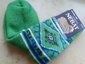 Skarpety rozgrzewające wełniane  (80%) THERMAL - rozm. 36-39 - WZÓR10  - prod. Nebat