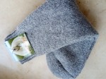Skarpety rozgrzewające wełniane (85%) THERMAL - rozm. 43-46 szare  - prod. Nebat