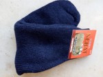 Skarpety rozgrzewające wełniane (80%) THERMAL - rozm. 40-44 ciemnogranatowe  - prod. Nebat 