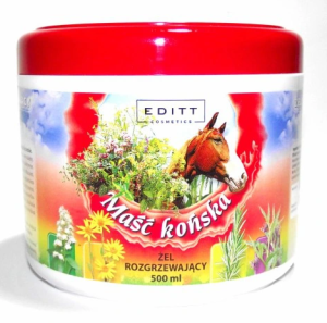 Maść końska - żel rozgrzewający - 500ml
