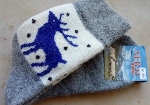 Skarpety rozgrzewające wełniane  (85%) THERMAL - rozm. 41-44 - WZ64 - prod. Nebat   