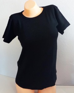 wärmendes Angora-Unterhemd, kurze Ärmeln (unisex)
