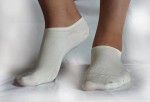 Skarpety-stopki z NATURALNEGO JEDWABIU dla diabetyków i na delikatne stopy - prod. ANTISTRESS 