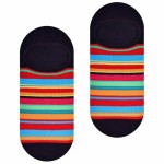 Skarpety - krótkie stopki damskie bawełniane - łowicka czerń- Steven            